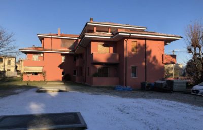 Esterno palazzina retro - dopo