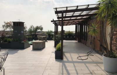 Terrazza rifacimento completo pavimentazione