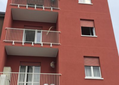 Facciata balconi rifatti condominio