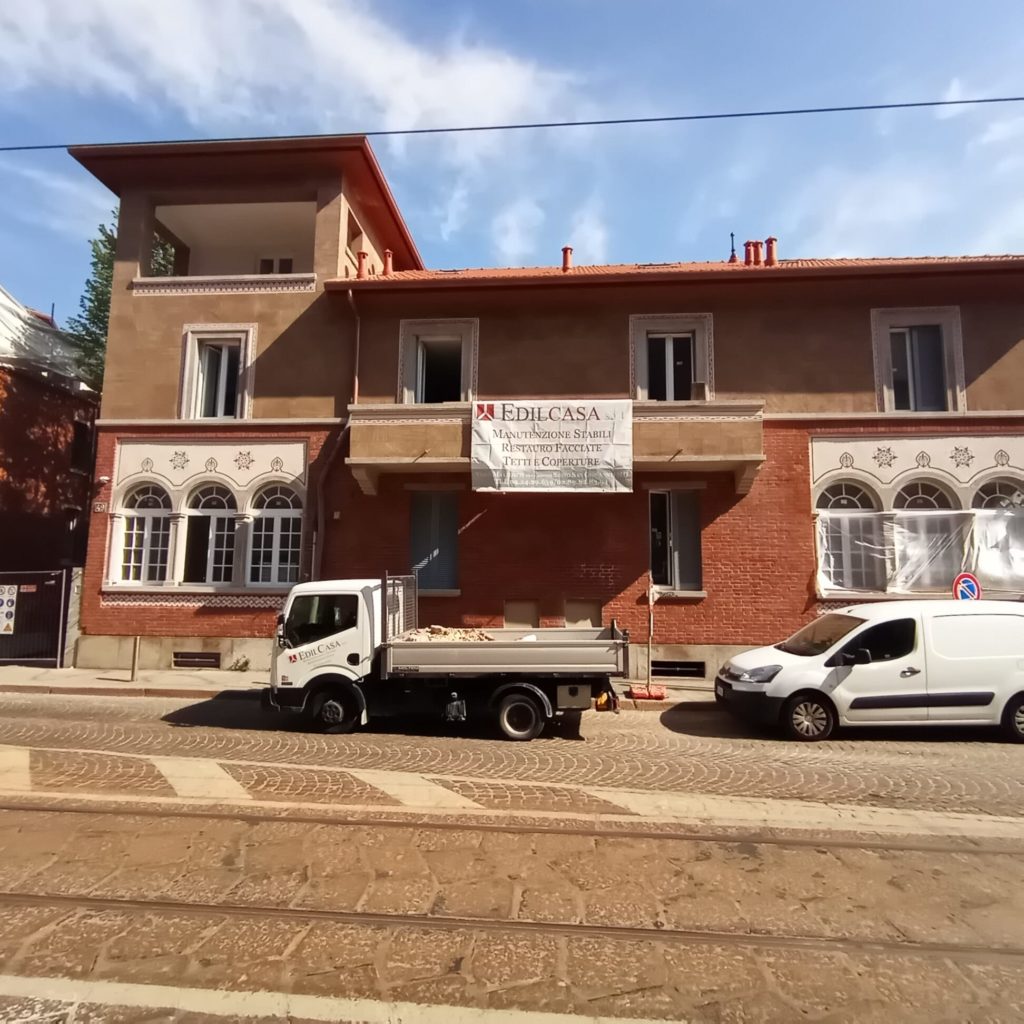 Cantiere Edil Casa nel Villaggio del Sarto a Milano